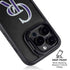 MLB Colorado Rockies - Solid Distressed iPhone 14 Pro Kickstand Case