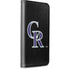 MLB Colorado Rockies - Solid Distressed iPhone 15 Pro Folio Case