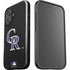 MLB Colorado Rockies - Solid Distressed iPhone 16 Impact Case