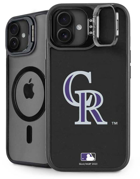 MLB Colorado Rockies - Solid Distressed iPhone 16 Plus Kickstand Case