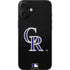MLB Colorado Rockies - Solid Distressed iPhone 16 Plus Skin