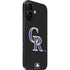 MLB Colorado Rockies - Solid Distressed iPhone 16 Plus Skin