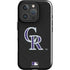 MLB Colorado Rockies - Solid Distressed iPhone 16 Pro Impact Case