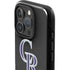 MLB Colorado Rockies - Solid Distressed iPhone 16 Pro Impact Case