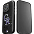 MLB Colorado Rockies - Solid Distressed iPhone 16 Pro Impact Case