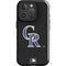 MLB Colorado Rockies - Solid Distressed iPhone 16 Pro Max Impact Case