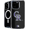 MLB Colorado Rockies - Solid Distressed iPhone 16 Pro Max MagSafe Case