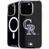 MLB Colorado Rockies - Solid Distressed iPhone 16 Pro Max MagSafe Case