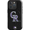 MLB Colorado Rockies - Solid Distressed iPhone 16 Pro Max Magsafe Impact Case