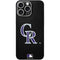 MLB Colorado Rockies - Solid Distressed iPhone 16 Pro Max Skin