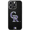 MLB Colorado Rockies - Solid Distressed iPhone 16 Pro Skin