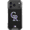 MLB Colorado Rockies - Solid Distressed iPhone 18 Pro Clear Case
