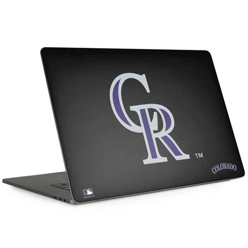 MLB Colorado Rockies - Solid Distressed MacBook Skins