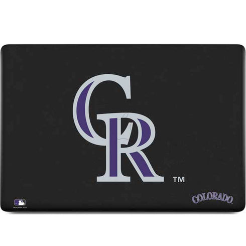 MLB Colorado Rockies - Solid Distressed MacBook Skins