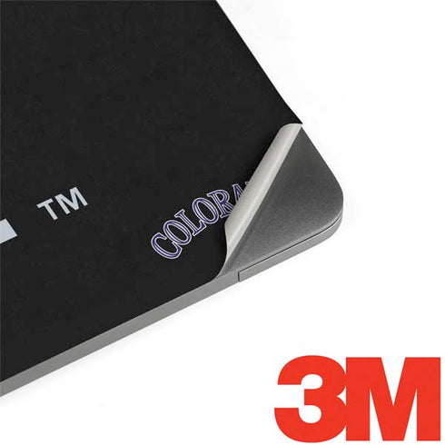 MLB Colorado Rockies - Solid Distressed MacBook Skins