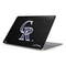 MLB Colorado Rockies - Solid Distressed Apple MacBook Pro 16-inch Skin