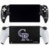 MLB Colorado Rockies - Solid Distressed PlayStation Portal Remote Player Skin