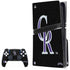 MLB Colorado Rockies - Solid Distressed PlayStation PS5 Skins