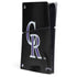 MLB Colorado Rockies - Solid Distressed PS5 Slim Digital Edition Console Skin