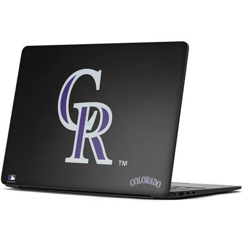 MLB Colorado Rockies - Solid Distressed Surface Laptop 7 13.8in Skin