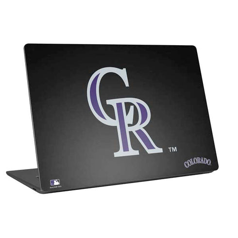 MLB Colorado Rockies - Solid Distressed Laptop Skins