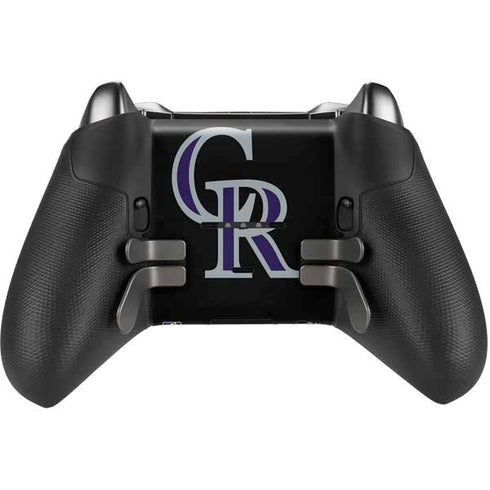 MLB Colorado Rockies - Solid Distressed Xbox Elite Wireless Controller Series 2 Skin