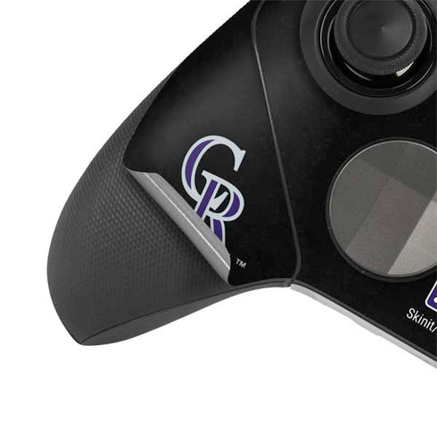 MLB Colorado Rockies - Solid Distressed Xbox Elite Wireless Controller Series 2 Skin