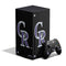 MLB Colorado Rockies - Solid Distressed XBox Series X Digital Edition Bundle Skin