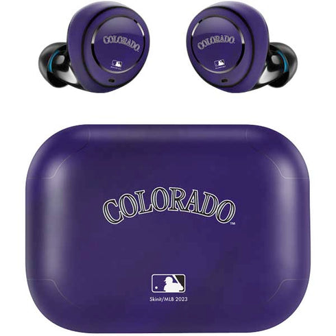 MLB Colorado Rockies Alternate/Away Jersey Amazon Echo Buds Skin