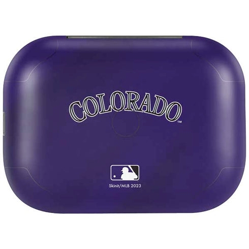 MLB Colorado Rockies Alternate/Away Jersey Amazon Echo Buds Skin