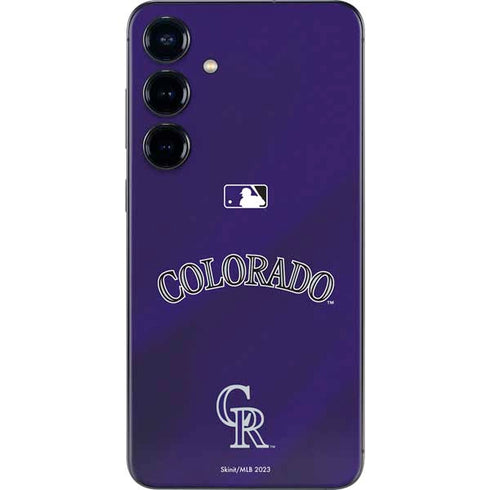 MLB Colorado Rockies Alternate/Away Jersey Galaxy A16 5G Skin
