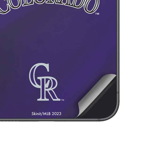 MLB Colorado Rockies Alternate/Away Jersey Galaxy A16 5G Skin