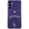 MLB Colorado Rockies Alternate/Away Jersey Galaxy A55 5G Clear Case
