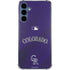 MLB Colorado Rockies Alternate/Away Jersey Galaxy A55 5G Clear Case