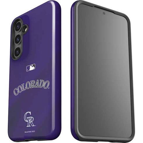 MLB Colorado Rockies Alternate/Away Jersey Galaxy S25 Impact Case