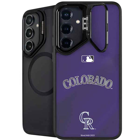 MLB Colorado Rockies Alternate/Away Jersey Galaxy S24 Kickstand Case