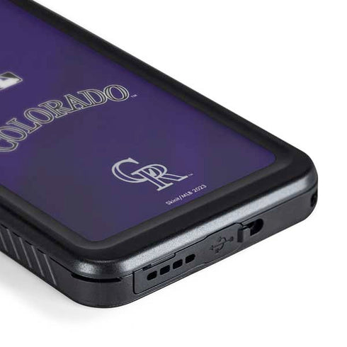 MLB Colorado Rockies Alternate/Away Jersey Galaxy S24 Plus Waterproof Case
