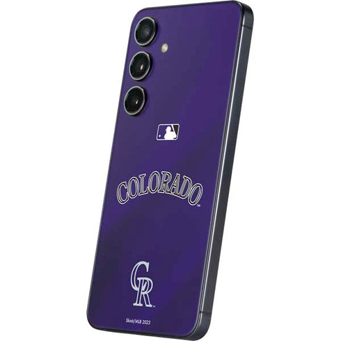 MLB Colorado Rockies Alternate/Away Jersey Galaxy S24 Skin