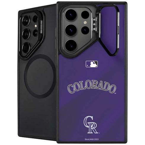 MLB Colorado Rockies Alternate/Away Jersey Galaxy Cases