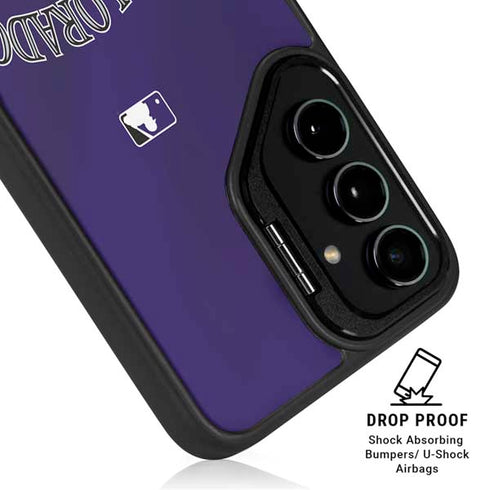 MLB Colorado Rockies Alternate/Away Jersey Galaxy S26 Kickstand Case