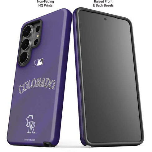 MLB Colorado Rockies Alternate/Away Jersey Galaxy S26 Ultra Impact Case