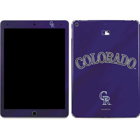 MLB Colorado Rockies Alternate/Away Jersey iPad Skins