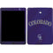 MLB Colorado Rockies Alternate/Away Jersey iPad Skins