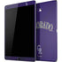 MLB Colorado Rockies Alternate/Away Jersey iPad Skins