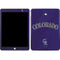 MLB Colorado Rockies Alternate/Away Jersey Apple iPad Skin