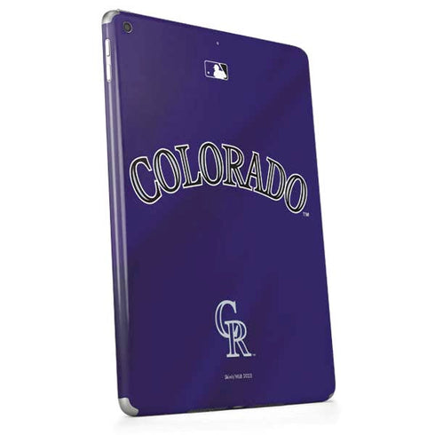 MLB Colorado Rockies Alternate/Away Jersey Apple iPad Skin