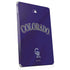 MLB Colorado Rockies Alternate/Away Jersey Apple iPad Skin