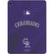 MLB Colorado Rockies Alternate/Away Jersey Apple iPad Air Skin