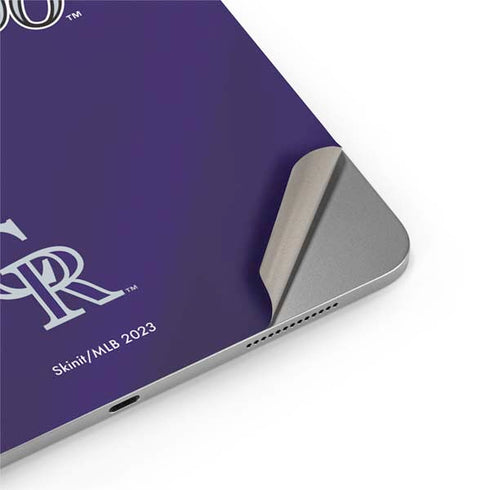 MLB Colorado Rockies Alternate/Away Jersey Apple iPad Air Skin