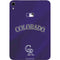 MLB Colorado Rockies Alternate/Away Jersey Apple iPad Mini Skin